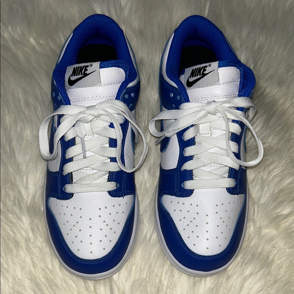 Nike Royal Blue and White Athletic Shoes